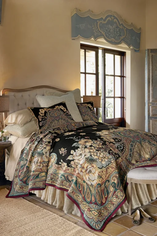 Soft Surroundings Ariya Tapestry Coverlet- Bedding