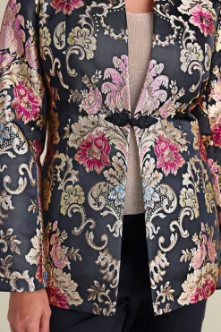 Soft Surroundings Branca Jacquard Jacket- Jackets & Coats