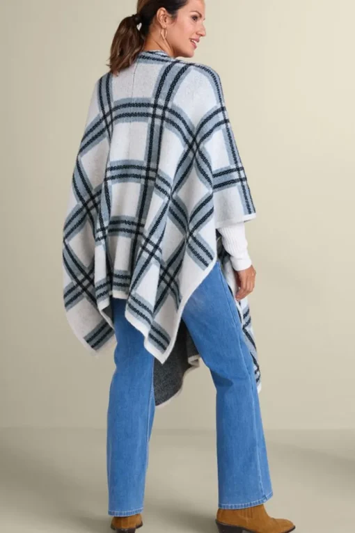 Soft Surroundings Braunwyn Plaid Wrap- Scarves & Wraps