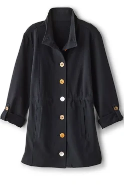 Soft Surroundings Caprice French Terry Jacket- Jackets & Coats