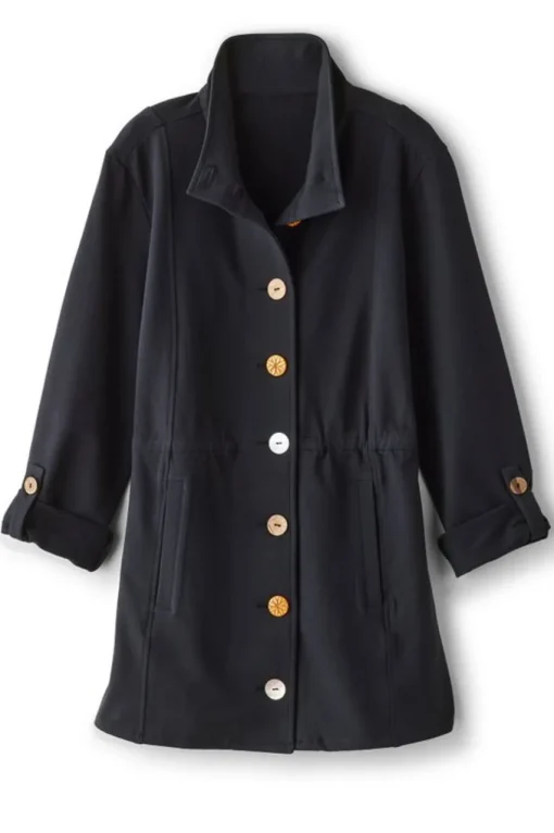 Soft Surroundings Caprice French Terry Jacket- Jackets & Coats