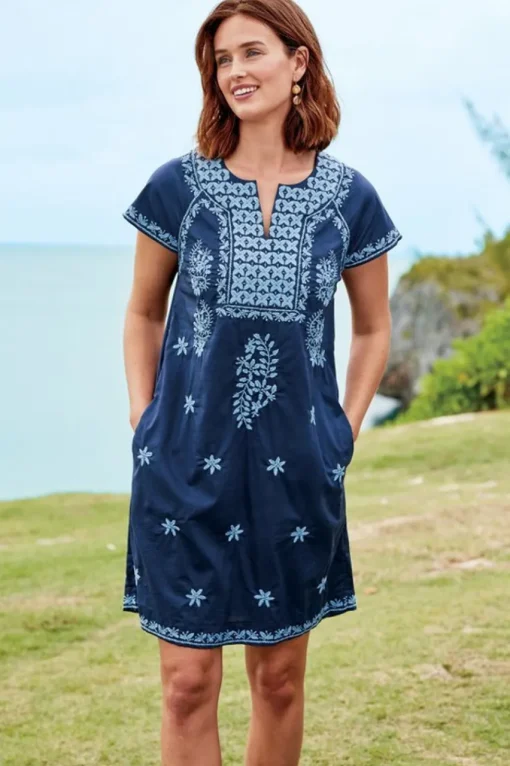 Soft Surroundings Davina Short Dress- Dresses