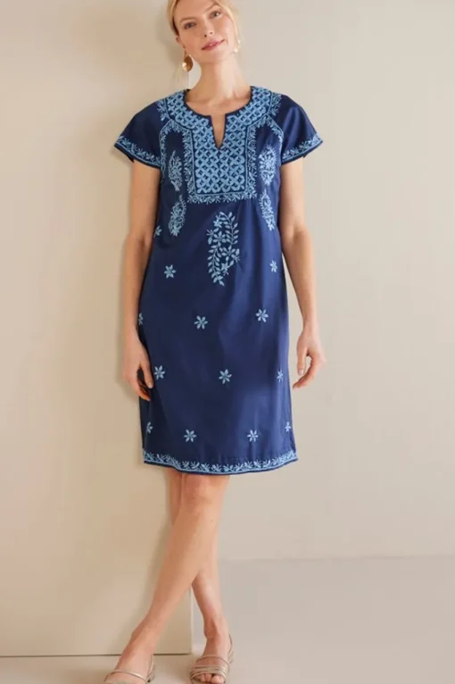 Soft Surroundings Davina Short Dress- Dresses