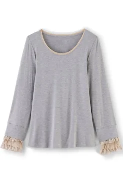Soft Surroundings Ella Lace Top- Tops