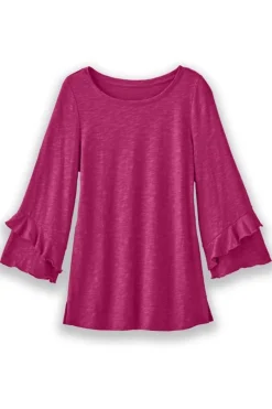 Soft Surroundings Erin Linen Blend Tunic- Tops