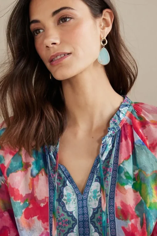 Soft Surroundings Evalina Top- Tops