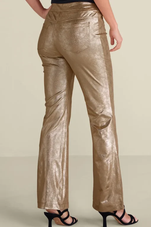 Soft Surroundings Faux Suede Bootcut Pants- Pants
