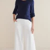 Soft Surroundings Fina French Terry Crop Pants- Pants
