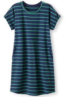 Soft Surroundings Fina French Terry Short Dress- Dresses