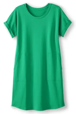 Soft Surroundings Fina French Terry Short Dress- Dresses