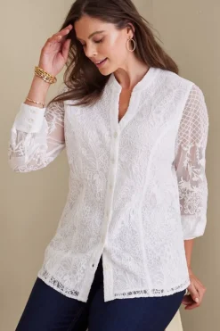 Soft Surroundings Fiori Top- Tops