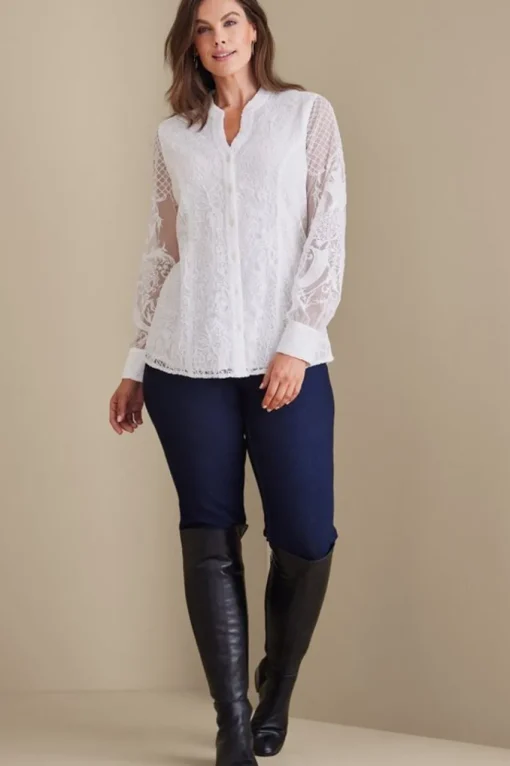 Soft Surroundings Fiori Top- Tops