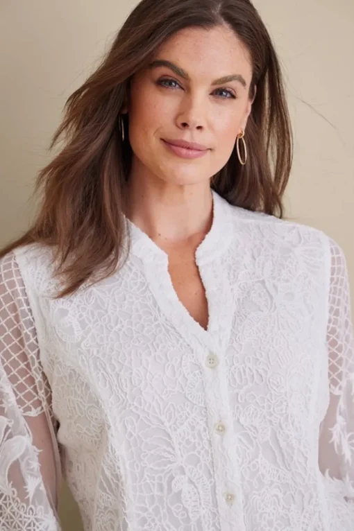 Soft Surroundings Fiori Top- Tops