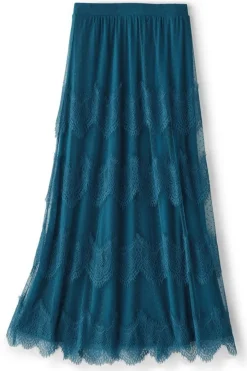 Soft Surroundings Frederica Lace Maxi Skirt- Skirts