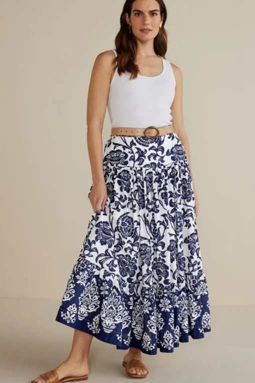 Soft Surroundings Gia Maxi Skirt- Skirts