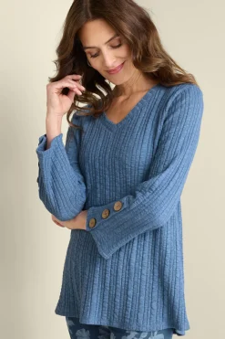 Soft Surroundings Goldie Knit Tunic- Tops | Tunics & Leggings