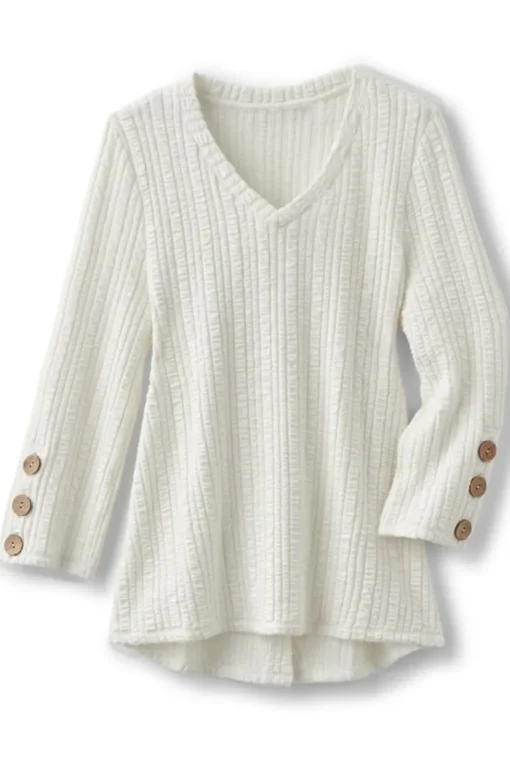 Soft Surroundings Goldie Knit Tunic- Tops | Tunics & Leggings