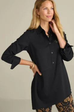 Soft Surroundings Jeanne Asymmetrical Tunic- Tops