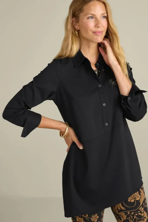 Soft Surroundings Jeanne Asymmetrical Tunic- Tops