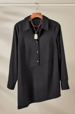 Soft Surroundings Jeanne Asymmetrical Tunic- Tops