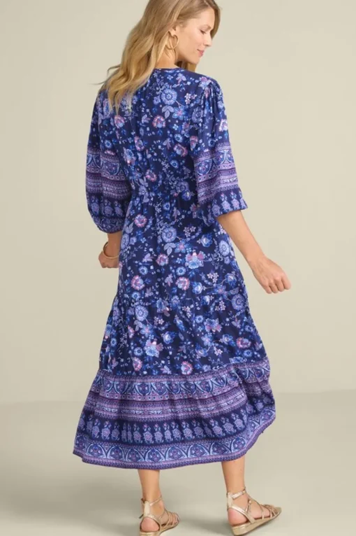 Soft Surroundings Jordana Midi Dress- Dresses