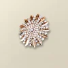 Soft Surroundings Juliana Flower Burst Brooch- Jewelry | Necklaces