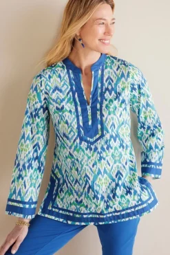 Soft Surroundings Kirti Ikat Tunic- Tops