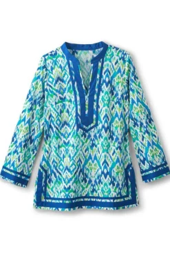 Soft Surroundings Kirti Ikat Tunic- Tops