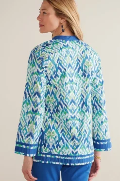 Soft Surroundings Kirti Ikat Tunic- Tops