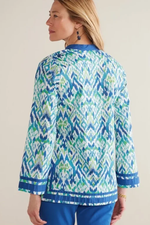 Soft Surroundings Kirti Ikat Tunic- Tops