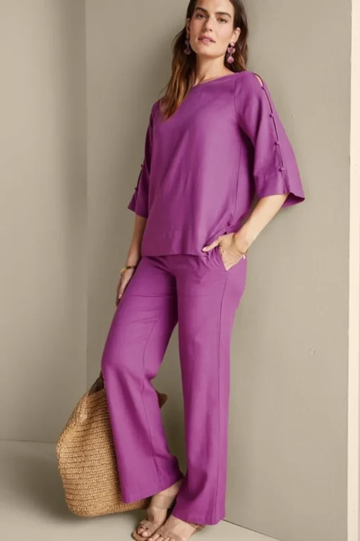 Soft Surroundings Lizette Top- Tops