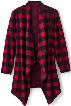 Soft Surroundings Mad About Plaid Topper- Toppers