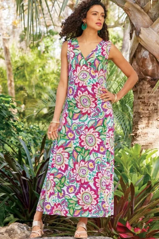 Soft Surroundings Malee Maxi Dress- Dresses