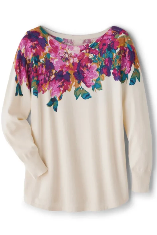 Soft Surroundings Marlyn Tunic Sweater- Tops | Sweaters & Cardigans