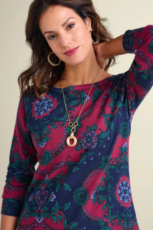 Soft Surroundings Marlyn Tunic Sweater- Tops | Sweaters & Cardigans