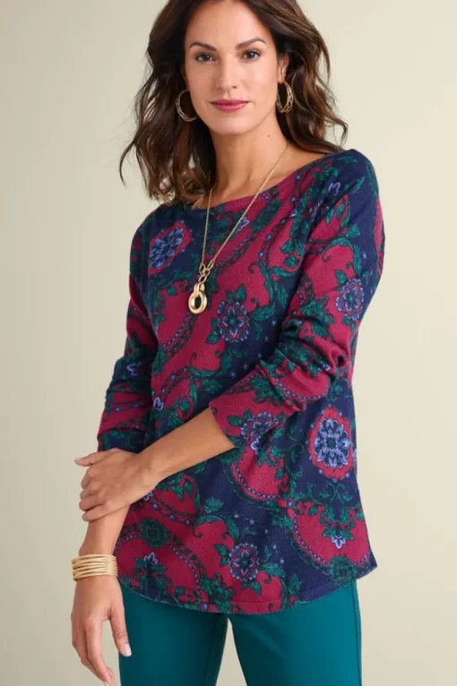 Soft Surroundings Marlyn Tunic Sweater- Tops | Sweaters & Cardigans