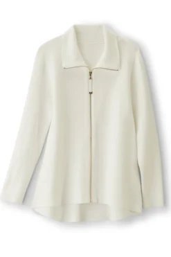 Soft Surroundings Meria Zip Cardi- Tops | Sweaters & Cardigans