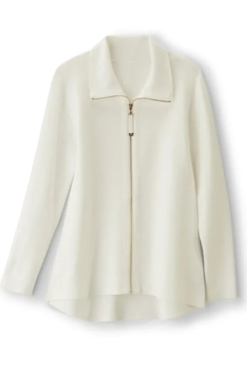 Soft Surroundings Meria Zip Cardi- Tops | Sweaters & Cardigans