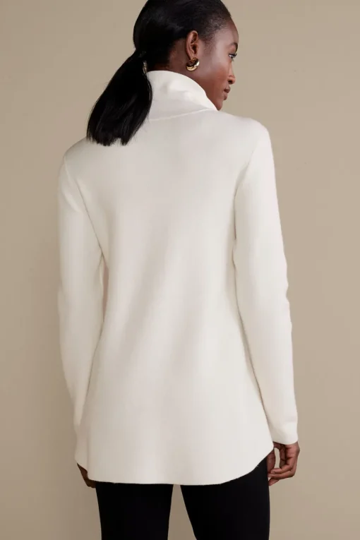 Soft Surroundings Meria Zip Cardi- Tops | Sweaters & Cardigans