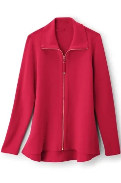 Soft Surroundings Meria Zip Cardi- Tops | Sweaters & Cardigans
