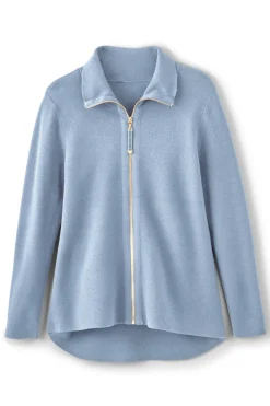 Soft Surroundings Meria Zip Cardi- Tops | Sweaters & Cardigans