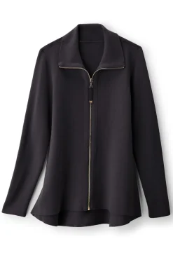 Soft Surroundings Meria Zip Cardi- Tops | Sweaters & Cardigans