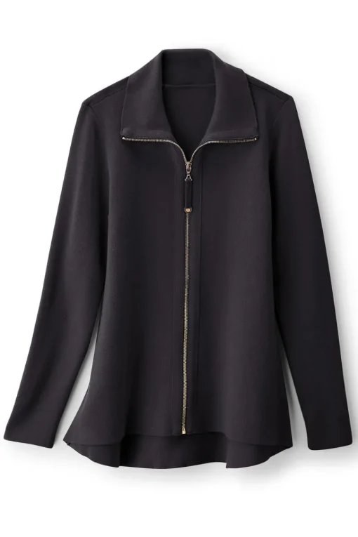 Soft Surroundings Meria Zip Cardi- Tops | Sweaters & Cardigans