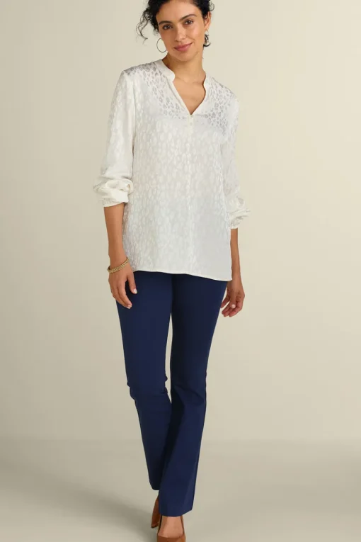 Soft Surroundings Mirasol Jacquard Tunic- Tops