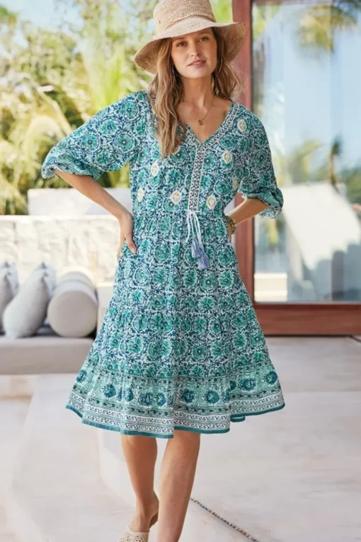 Soft Surroundings Nerissa Dress- Dresses