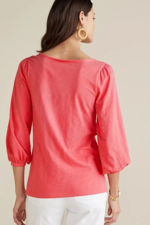 Soft Surroundings Parisian Poet Top- Tops