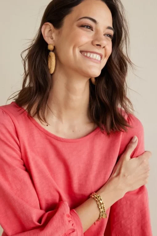 Soft Surroundings Parisian Poet Top- Tops