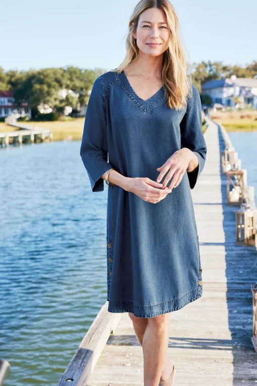 Soft Surroundings Positano Getaway Dress- Dresses