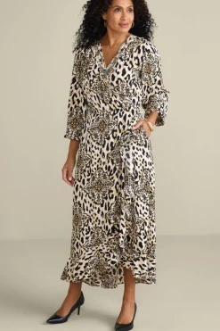 Soft Surroundings Priyani Midi Dress- Dresses