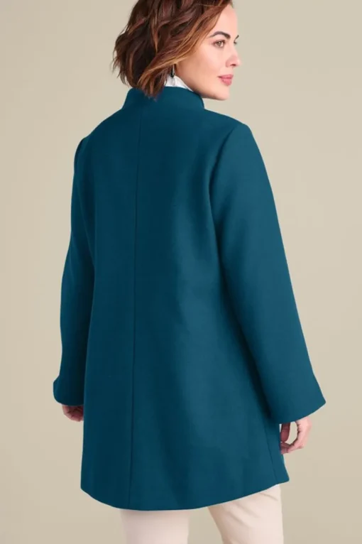 Soft Surroundings Rachel Swing Coat- Jackets & Coats